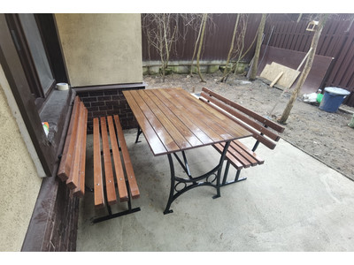 Комплект садовой мебели Бульвар +скамейка СП 1,5м и 2м